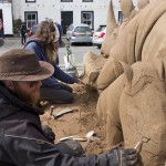 sand sculpting