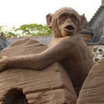 sand sculpture edinburgh zoo