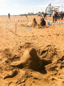 Sand sculpture workshops Skegness