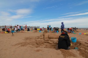 Sand In Your Eye, sand sculptures