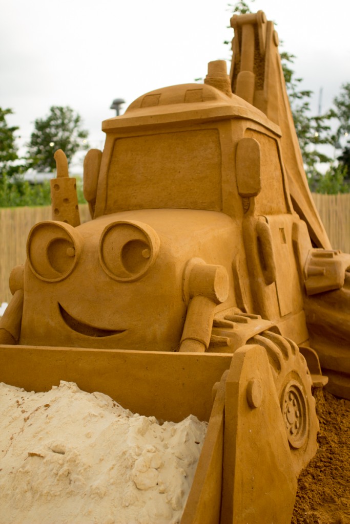 Professional sand sculptures UK