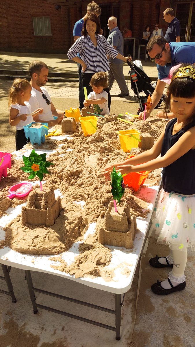 Family fun with our pop up summer workshop event with the RSC