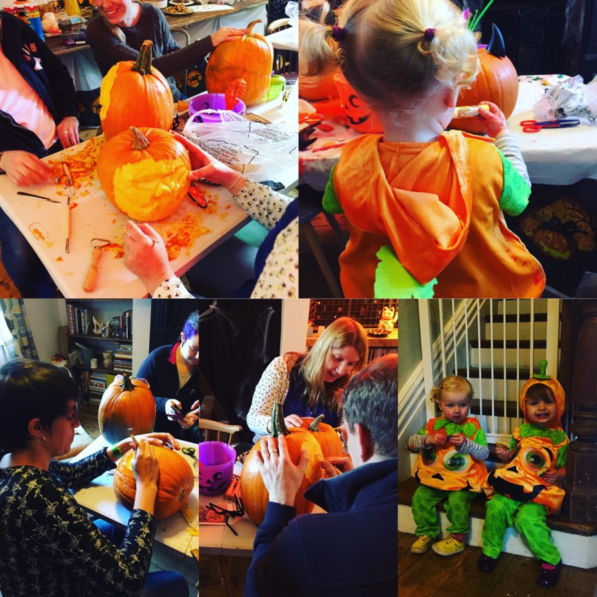 Halloween family fun events, pumpkin carving workshops