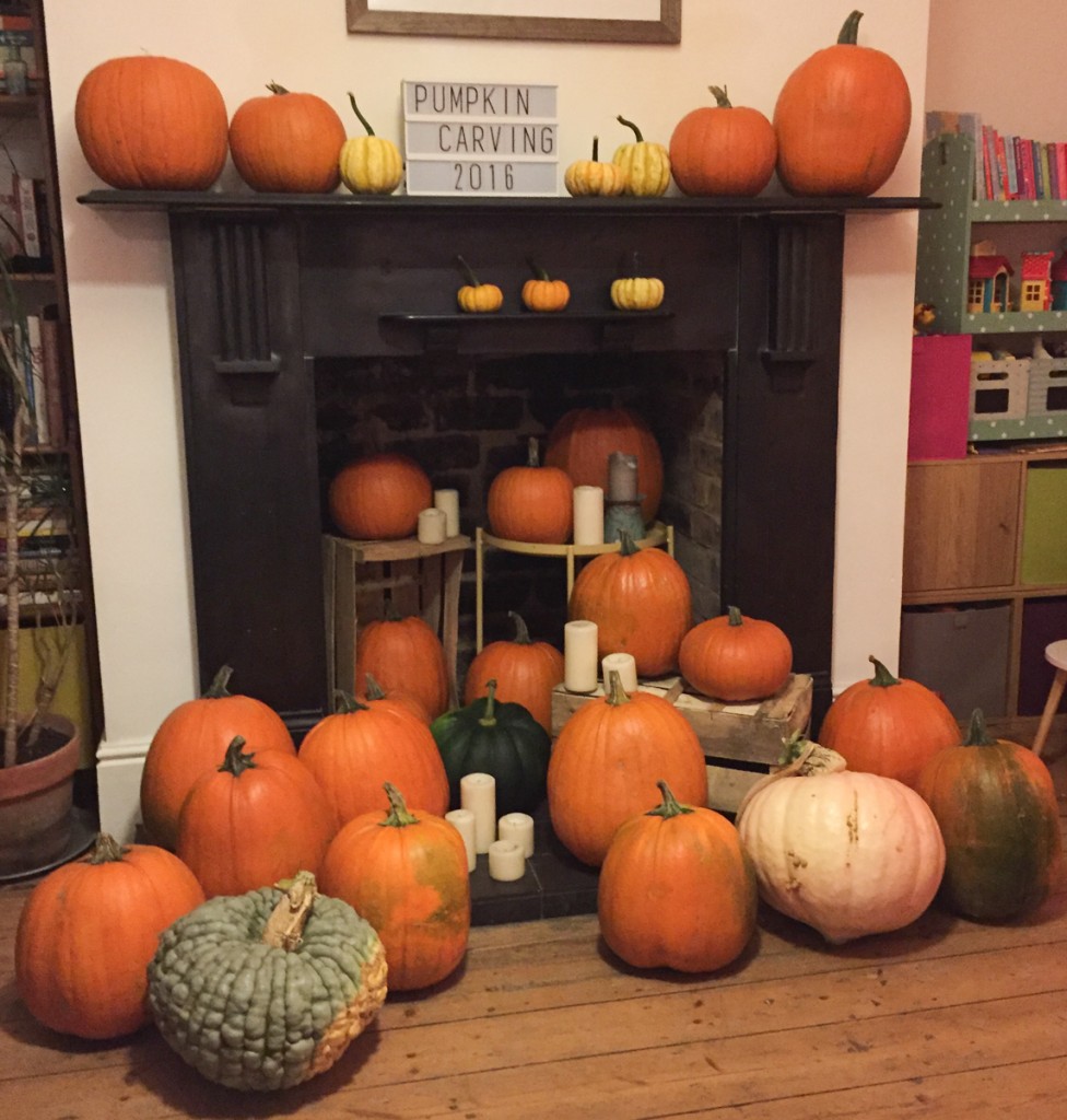UK pumpkin carving workshop