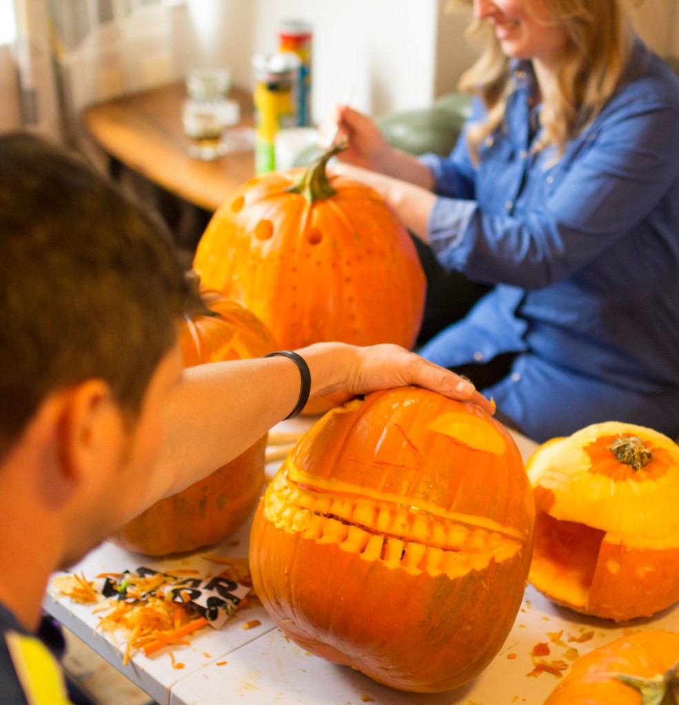 Pumpkin carving workshop, creative fun