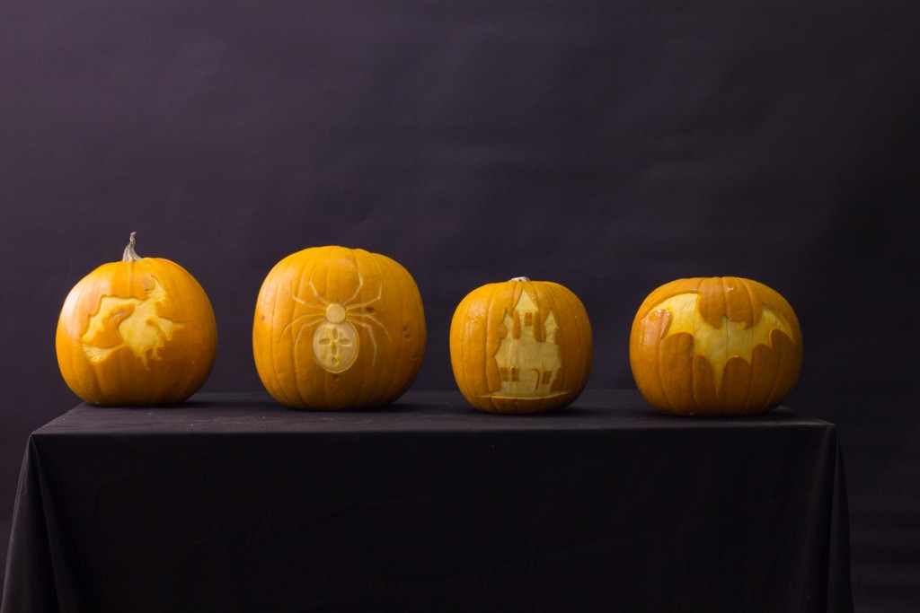 Simple Stencil pumpkin carving