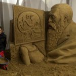 Claire jamieson jamie wardley sand sculptors uk