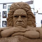 Sand sculpture scotland uk sand art sand in your eye