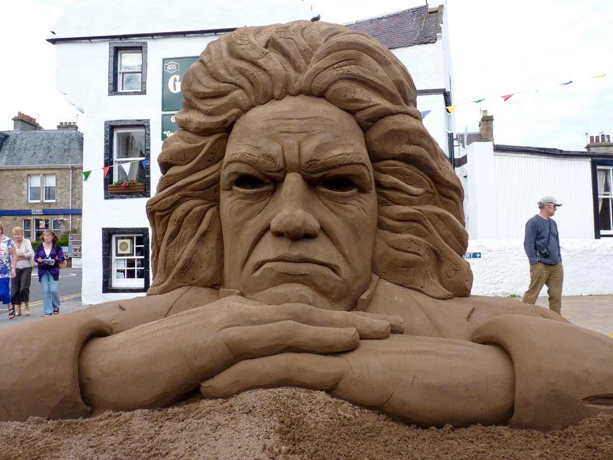 Sand sculpture scotland uk sand art sand in your eye