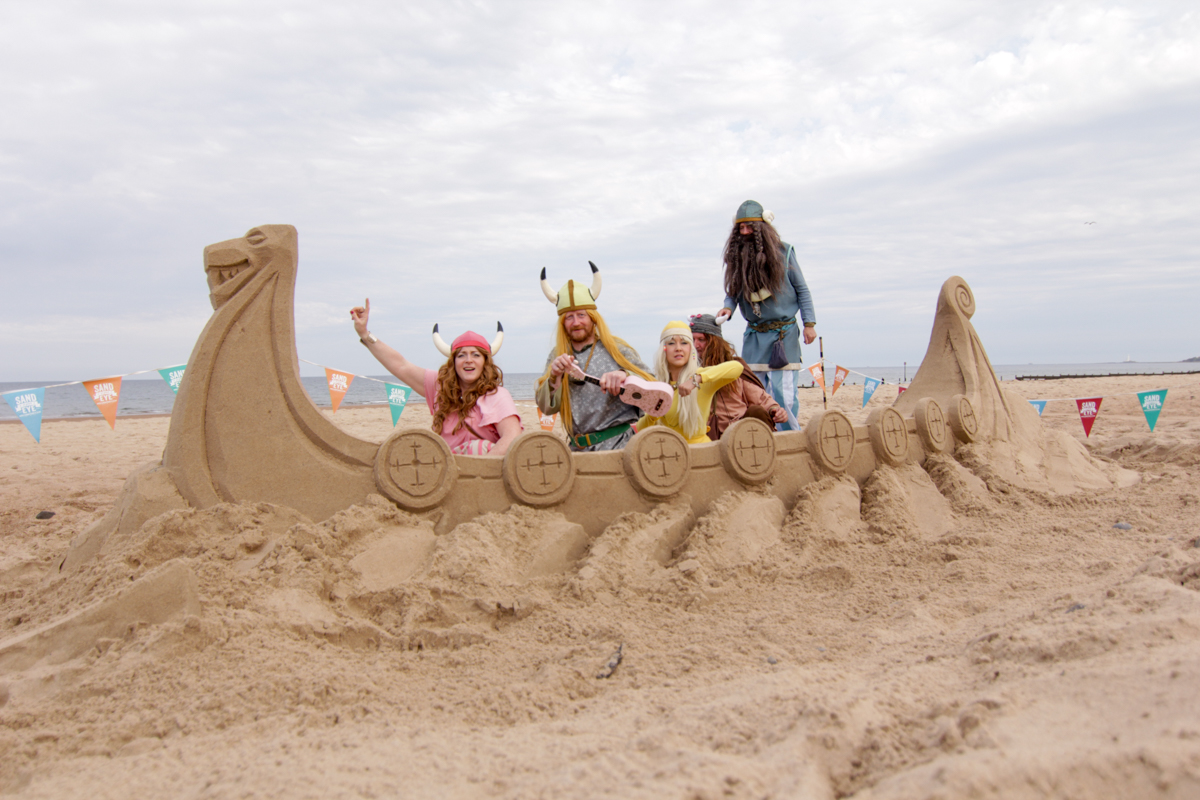 beach sand sculpture sand events tall ships festival