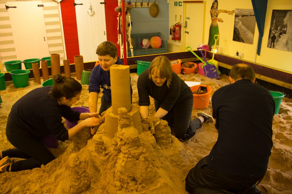 Sand Sculpture Workshop Space, Yorkshire