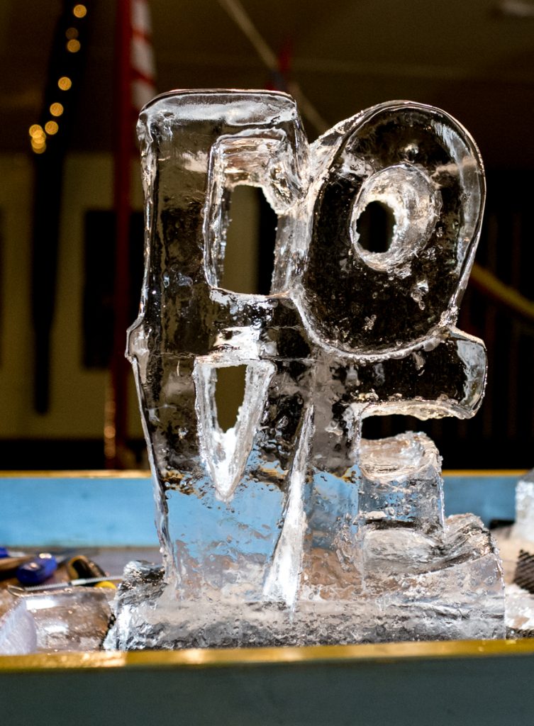 Ice sculpture workshops
