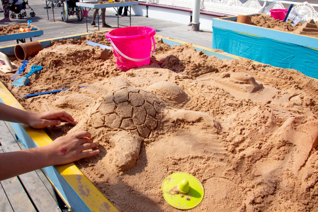 Sand sculpture workshops pop uk