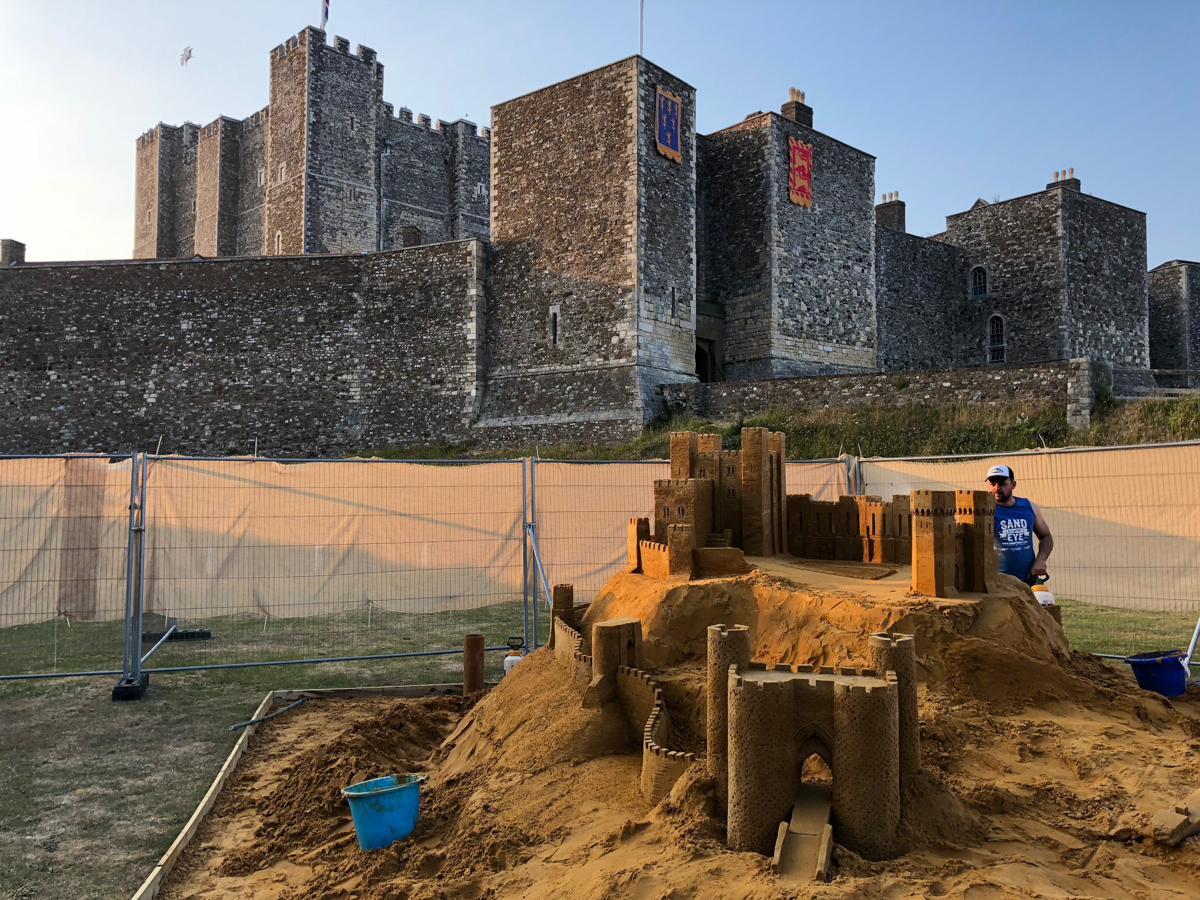 sand castle dover castle