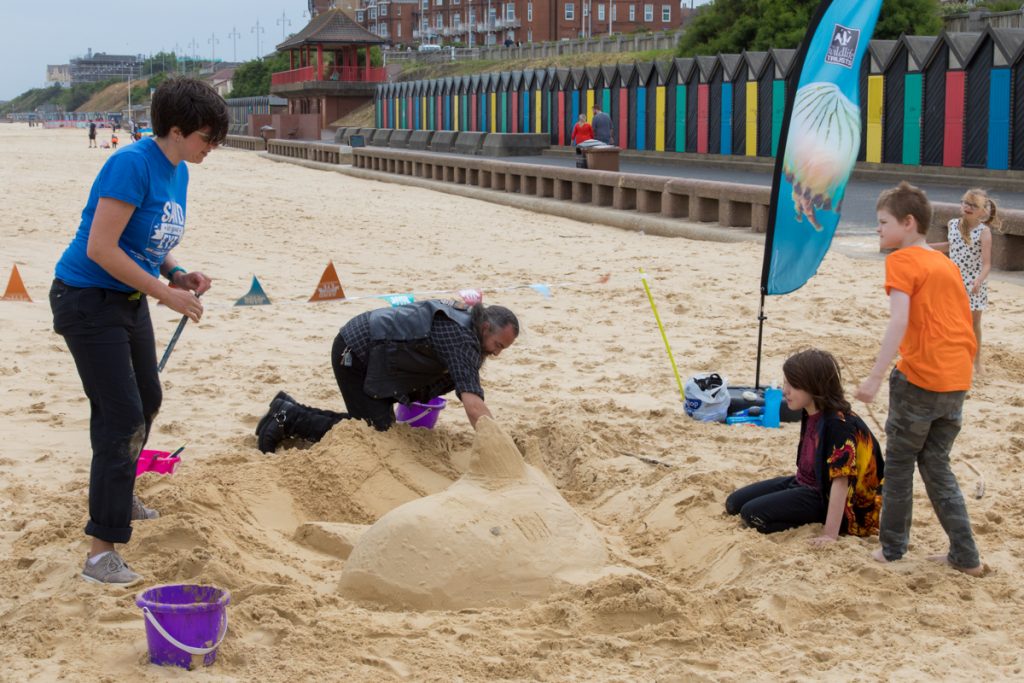sand sculpting UK