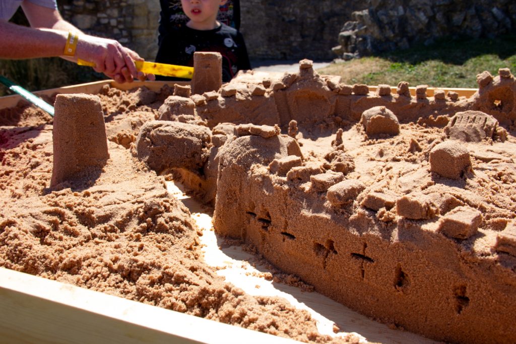 History castles sand