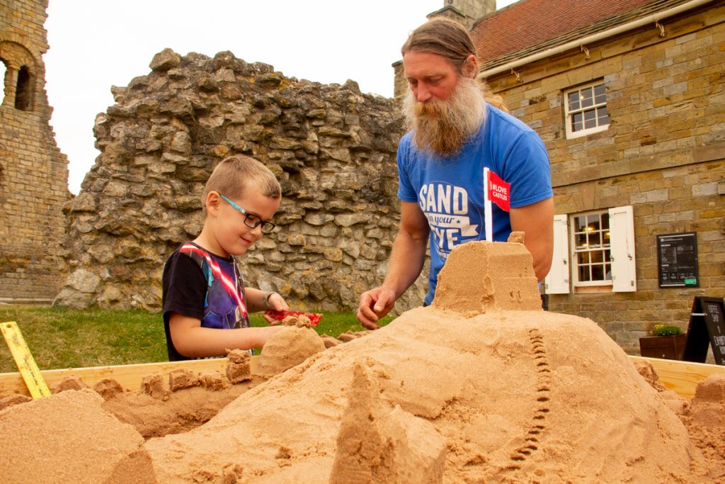 sand sculpture workshops Yorkshire