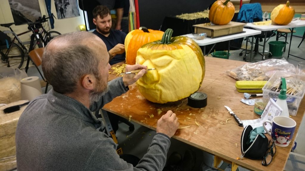 carved pumpkins yorkshire